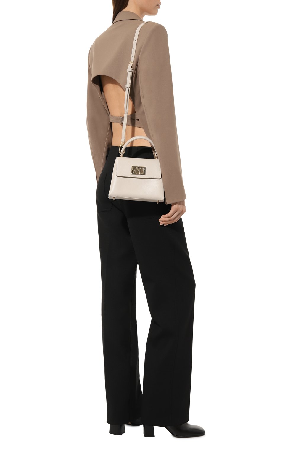 Сумка furla 1927 mini FURLA светло-серого цвета по цене 47500 руб., арт. WB00109/ARE000, фото 7 Сумка furla 1927 mini FURLA, арт. WB00109/ARE000, фото 7