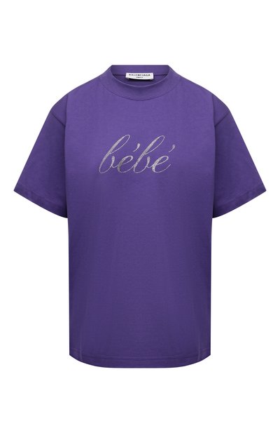 Хлопковая футболка BALENCIAGA, арт. 670943/TLVH4, фото 1