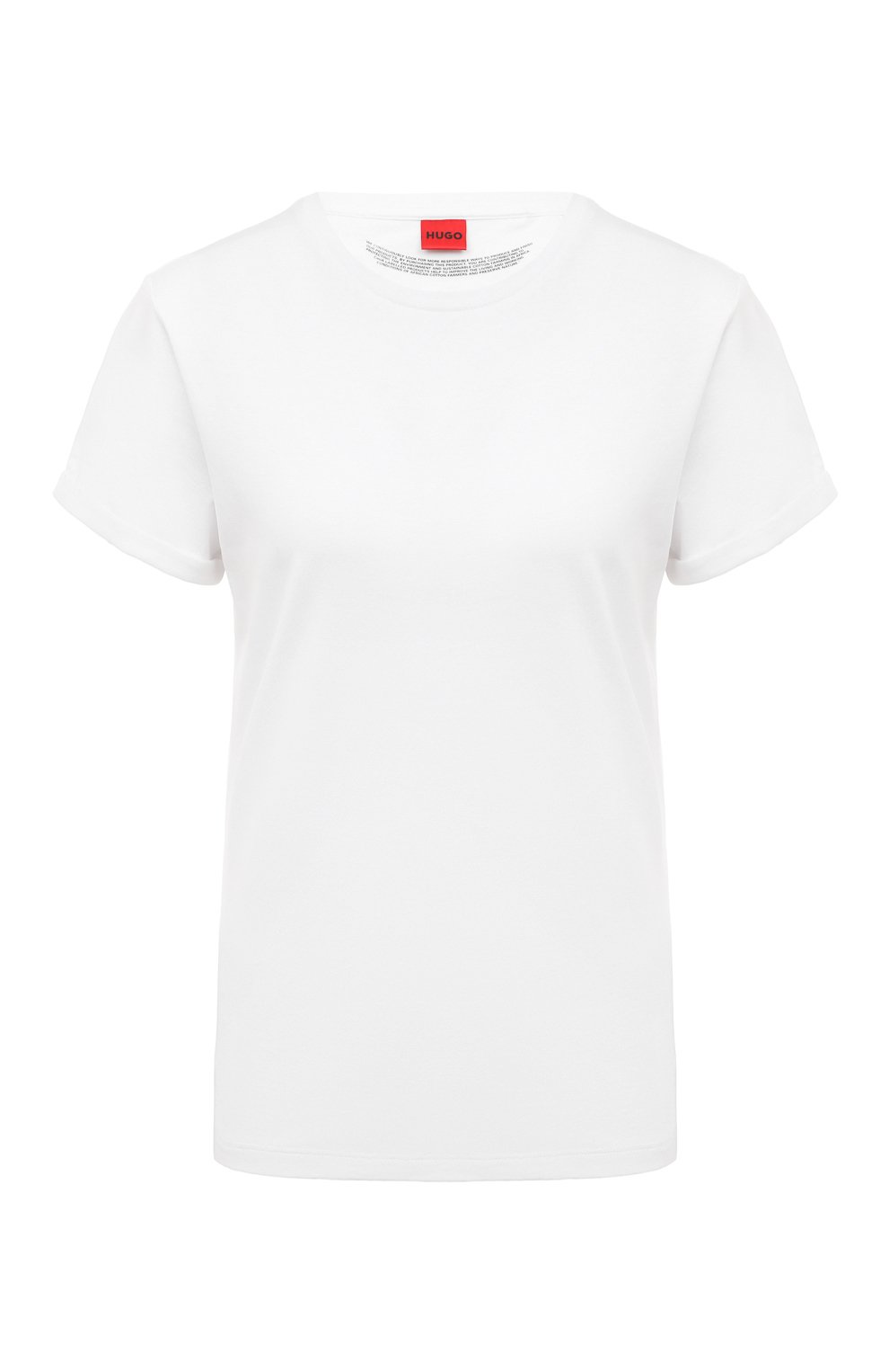 Хлопковая футболка HUGO, арт. 50417212, фото 1