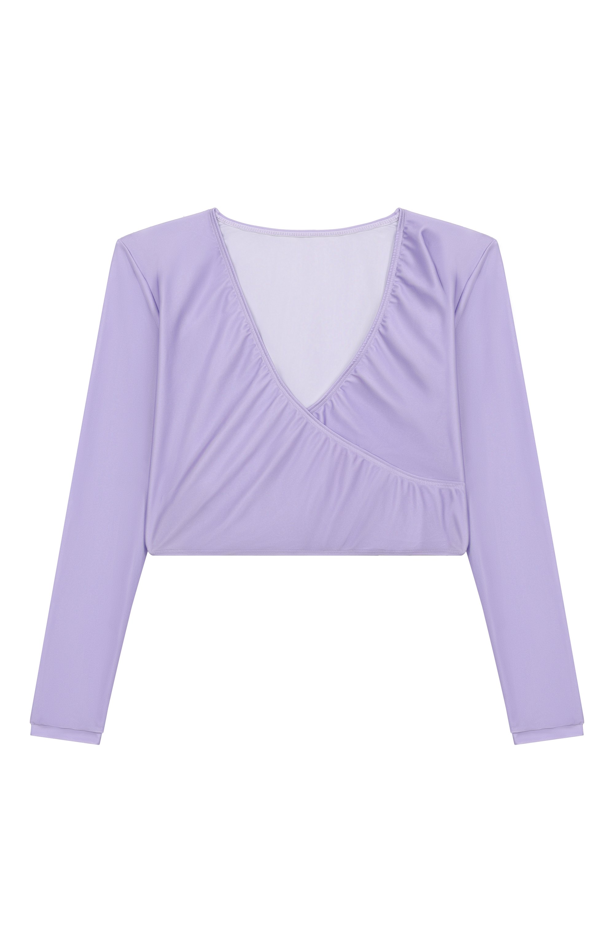 Топ для плавания OLGA VALENTINE сиреневого цвета по цене 10700 руб., арт. A08/12A-16A, фото 1 Топ для плавания OLGA VALENTINE, арт. A08/12A-16A, фото 1