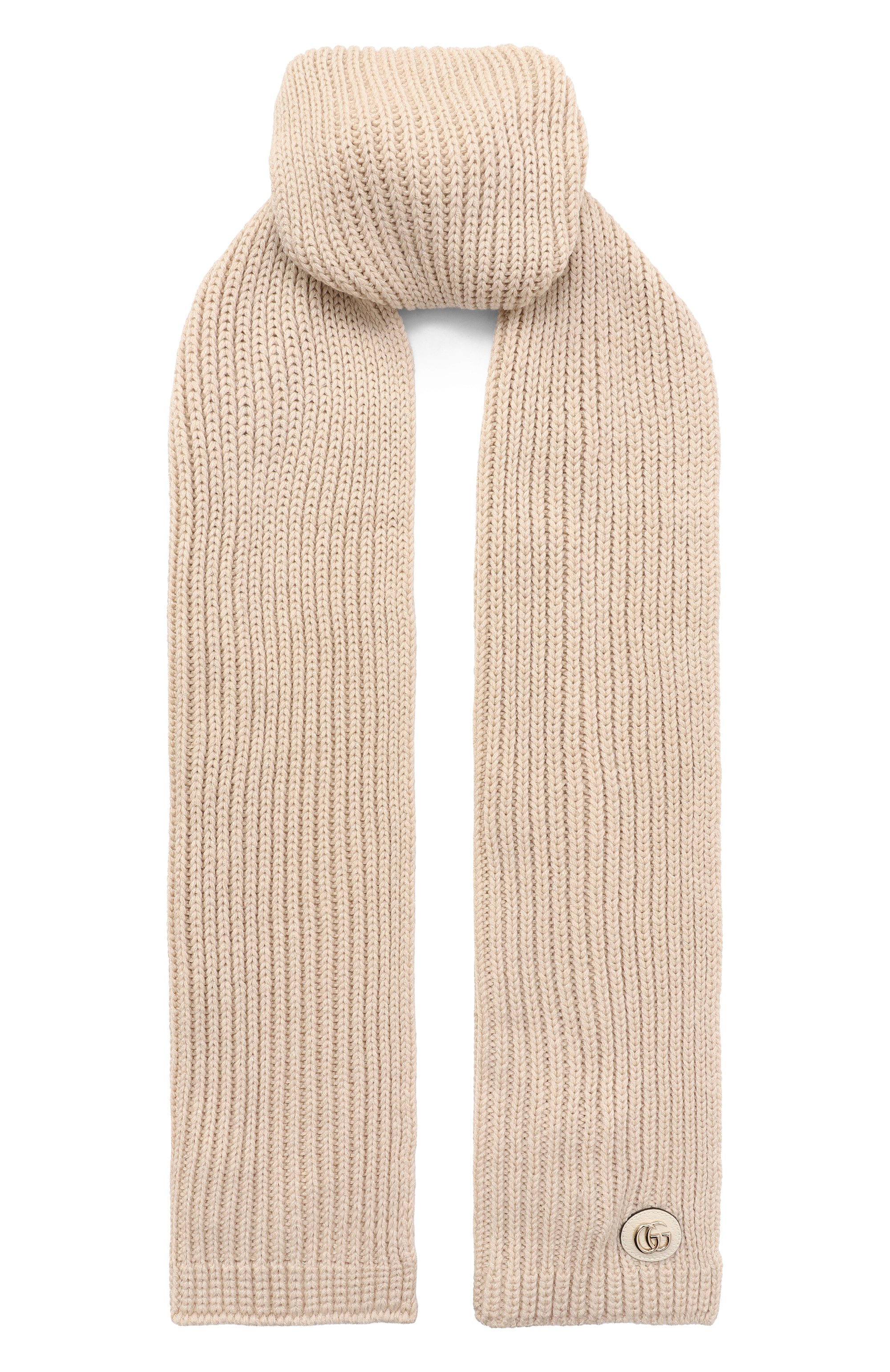 Шерстяной шарф GUCCI, арт. 809176/3GAAB, фото 1