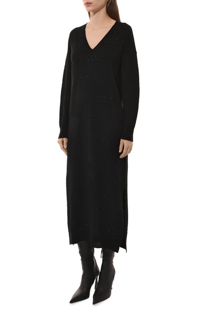 Платье из шерсти и кашемира LORENA ANTONIAZZI, арт. I24146AM26C/2472, фото 3