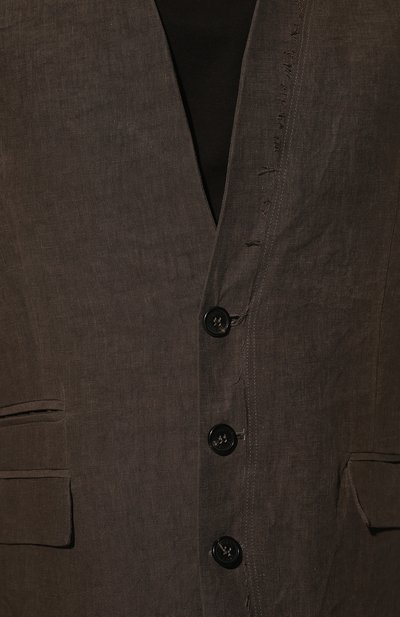 Льняной пиджак ISABEL BENENATO, арт. UW01S22, фото 5