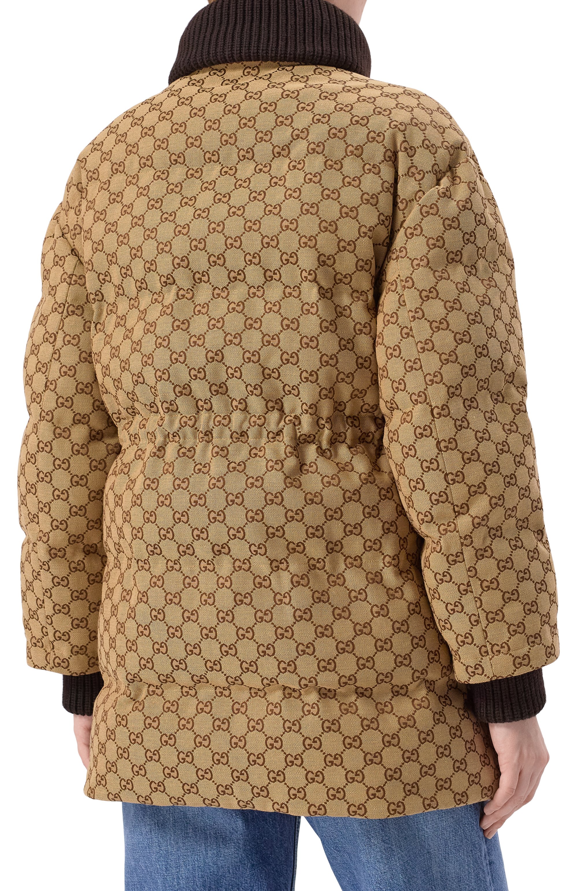 Хлопковый пуховик GUCCI, арт. 835412/ZAF4S, фото 4