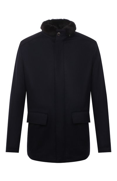 Мужская кашемировая куртка с меховой подкладкой KIRED, арт. WSALTAW681801900S