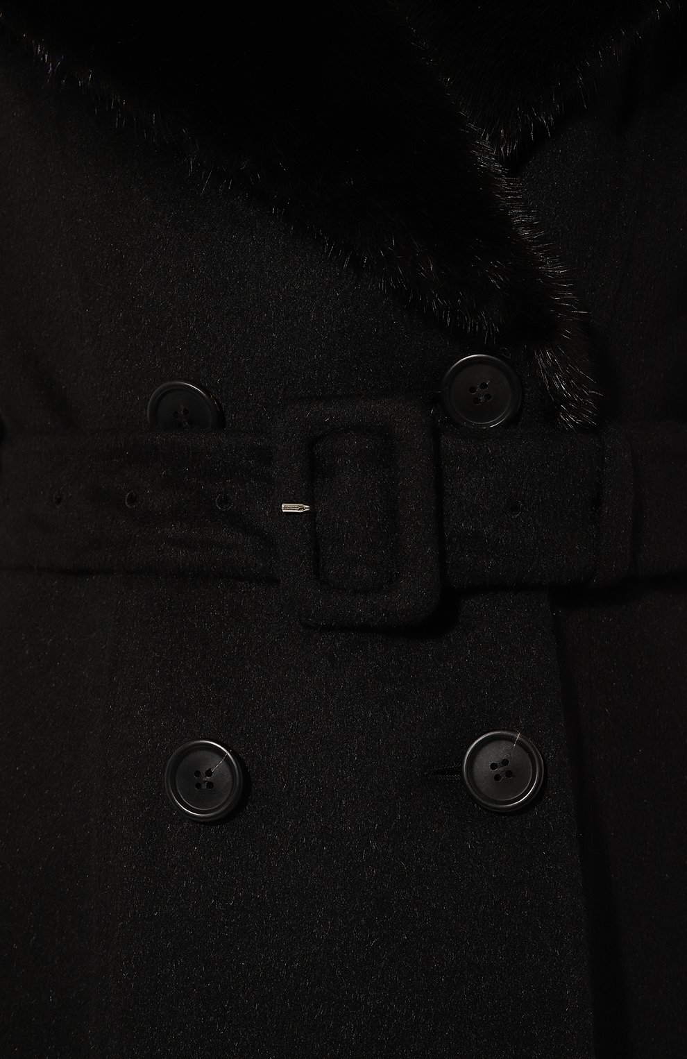 Шерстяное пальто PRADA, арт. P689LP-1U0B-F0002-192, фото 5