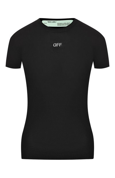 Женская футболка из вискозы OFF-WHITE, арт. 0WHE001R19C980531001