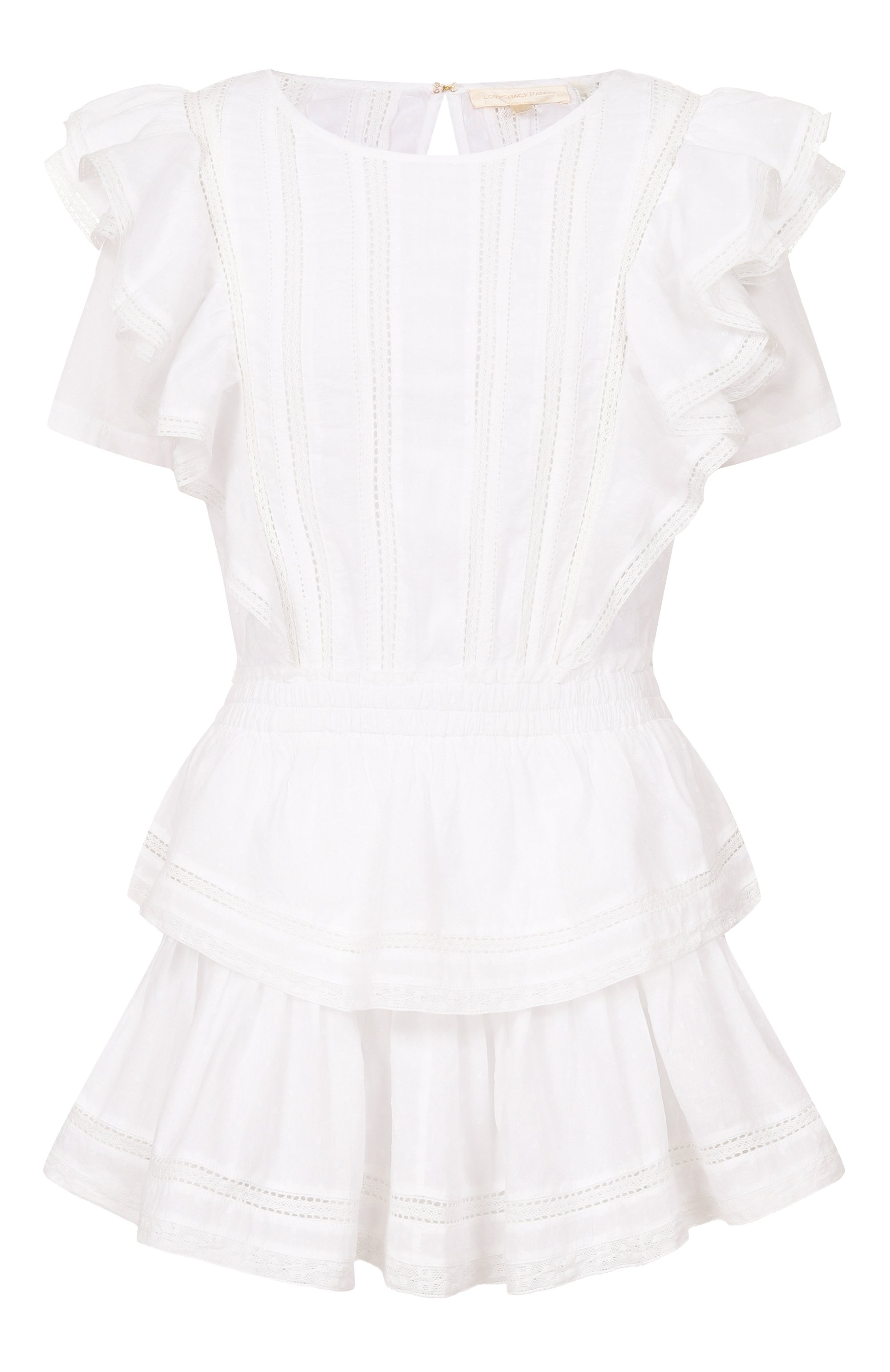 Хлопковое платье LOVE SHACK FANCY, арт. LD194-263, фото 1