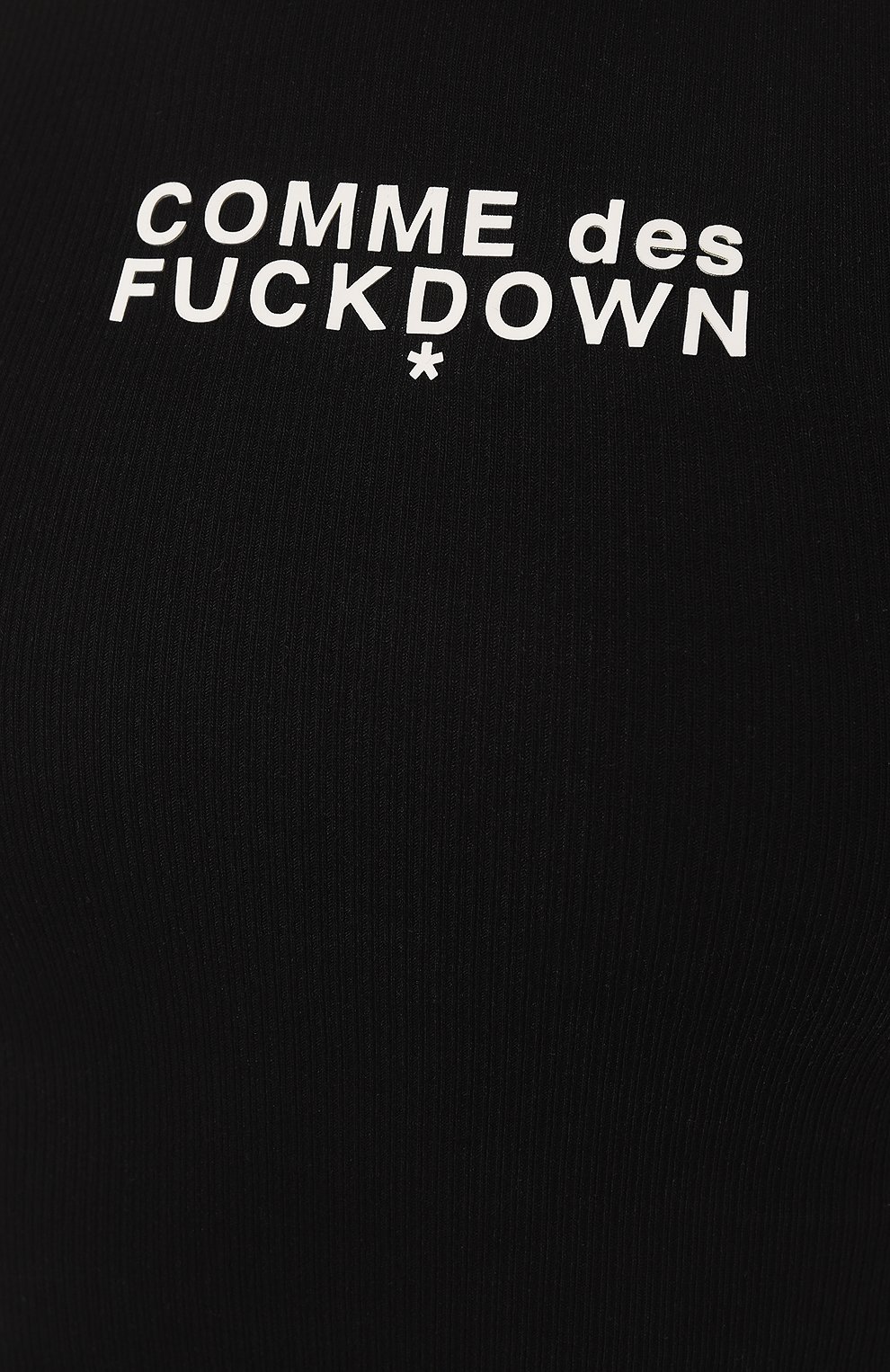Хлопковая майка COMME DES FUCKDOWN, арт. CFABW00023, фото 5