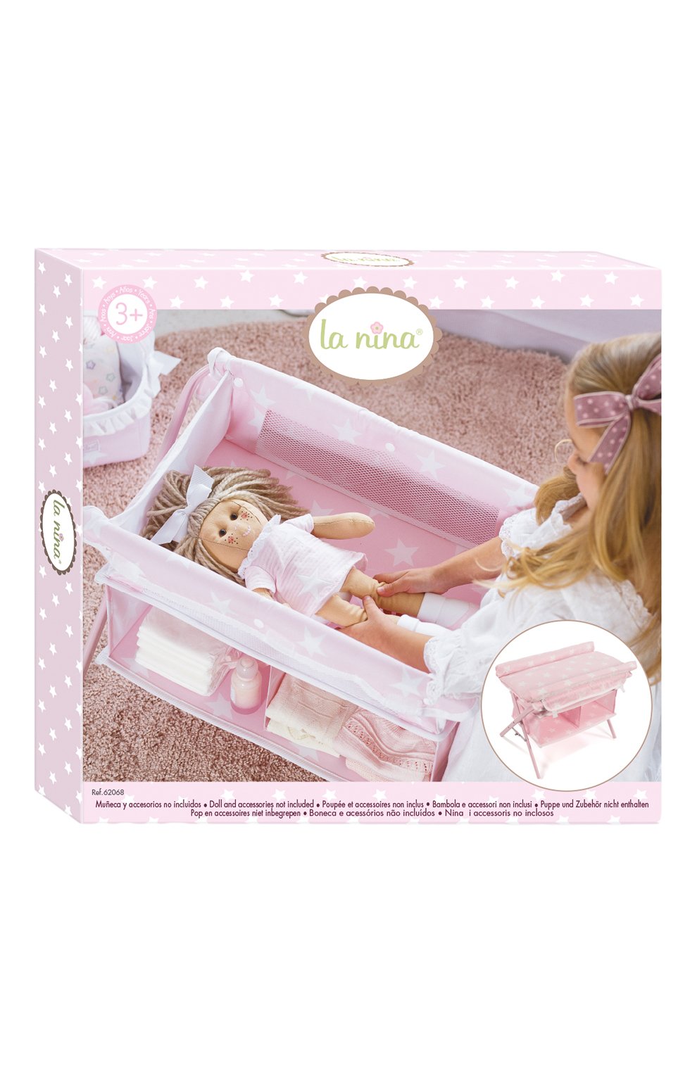 Пеленальный столик для куклы LA NINA, арт. 62068, фото 5