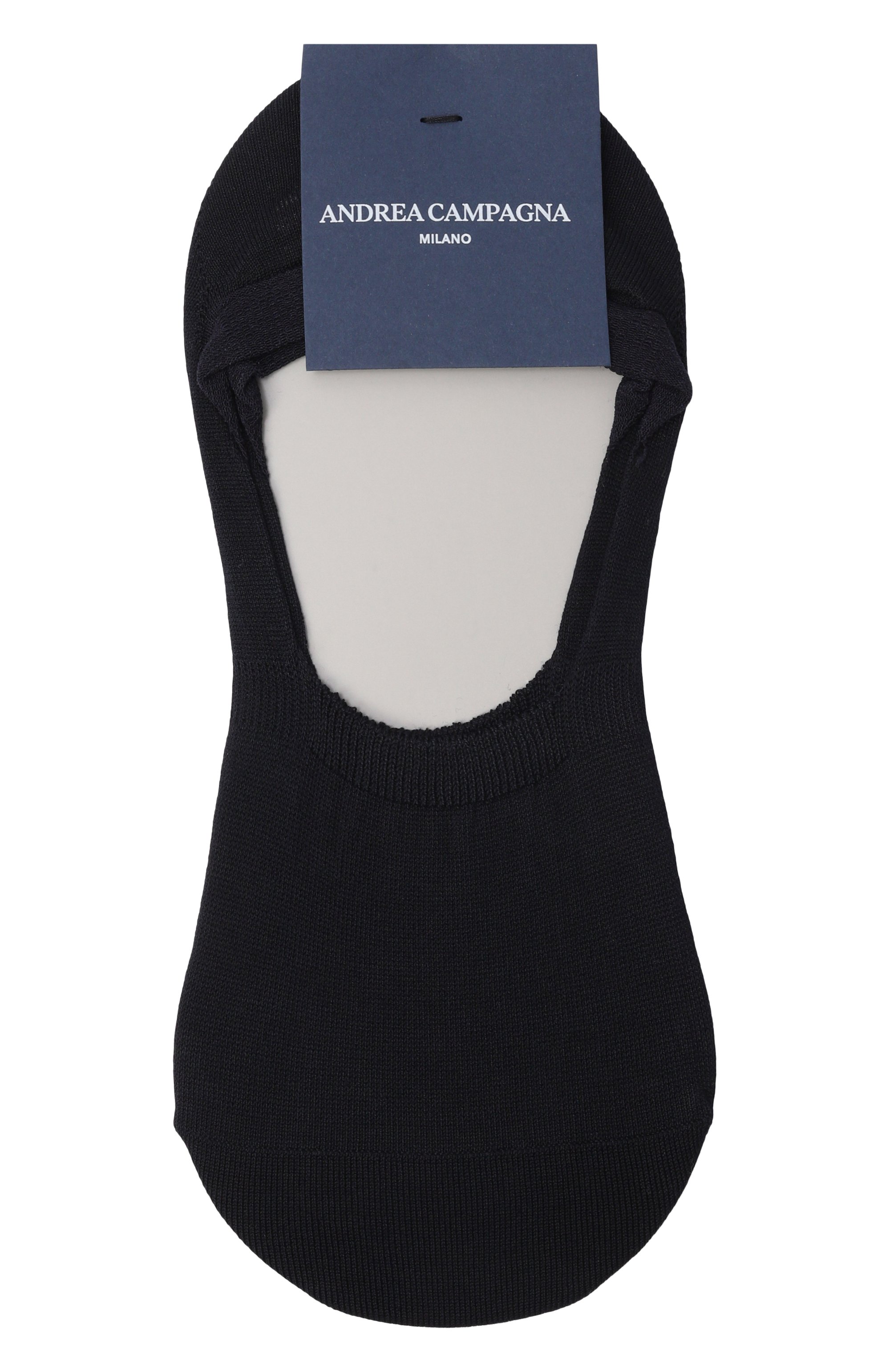 Хлопковые подследники ANDREA CAMPAGNA темно-синего цвета по цене 4900 руб., арт. MS0BRAC0006, фото 1 Хлопковые подследники ANDREA CAMPAGNA, арт. MS0BRAC0006, фото 1