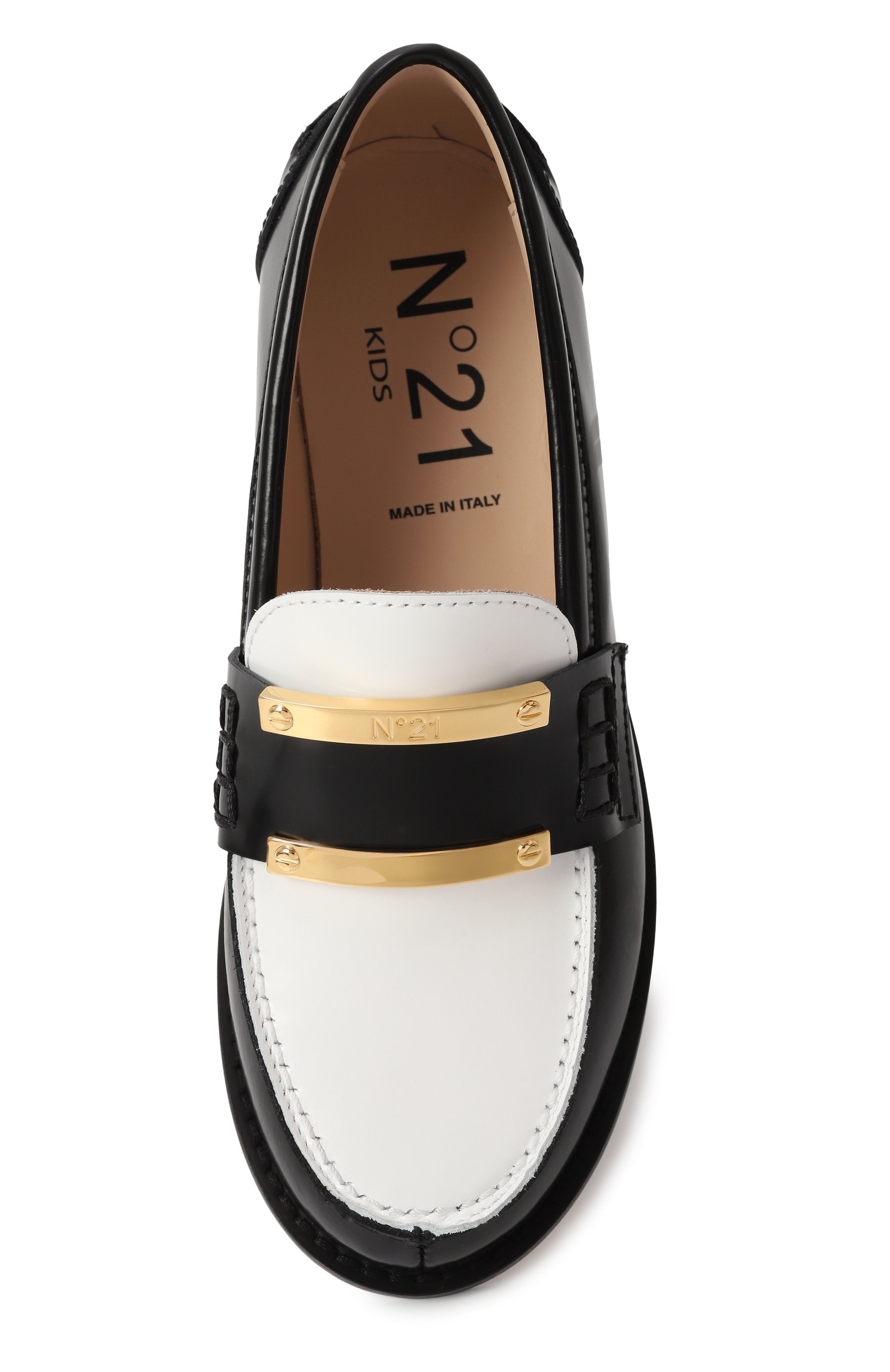 Кожаные лоферы N21, арт. 79675/VAR1/28-35, фото 4