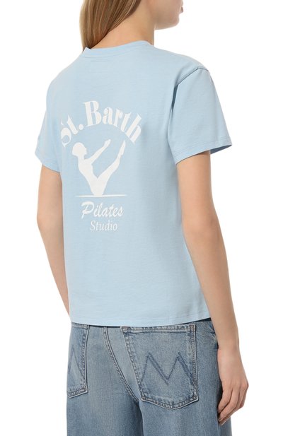 Хлопковые футболка MC2 SAINT BARTH, арт. STBW/EMILIE W/11192E, фото 4