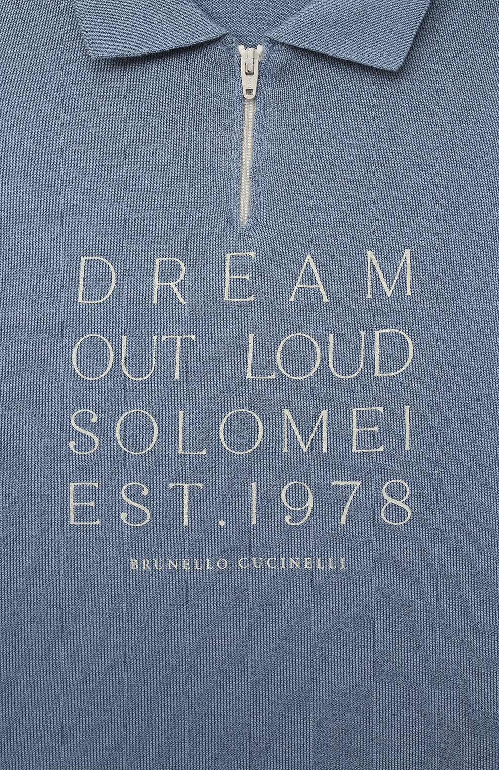 Хлопковое поло BRUNELLO CUCINELLI, арт. B29M13175B, фото 3
