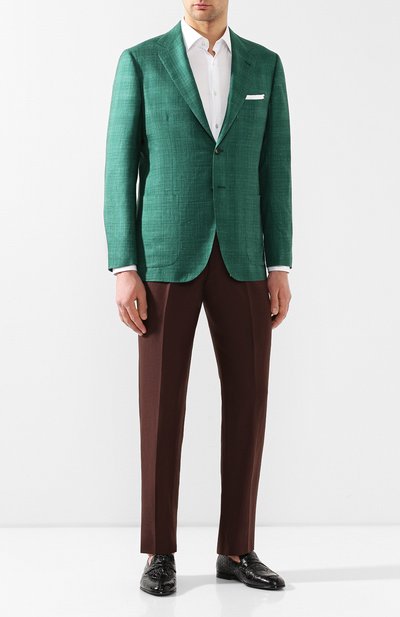 Пиджак из кашемира и шелка KITON, арт. UG81K06S18, фото 2