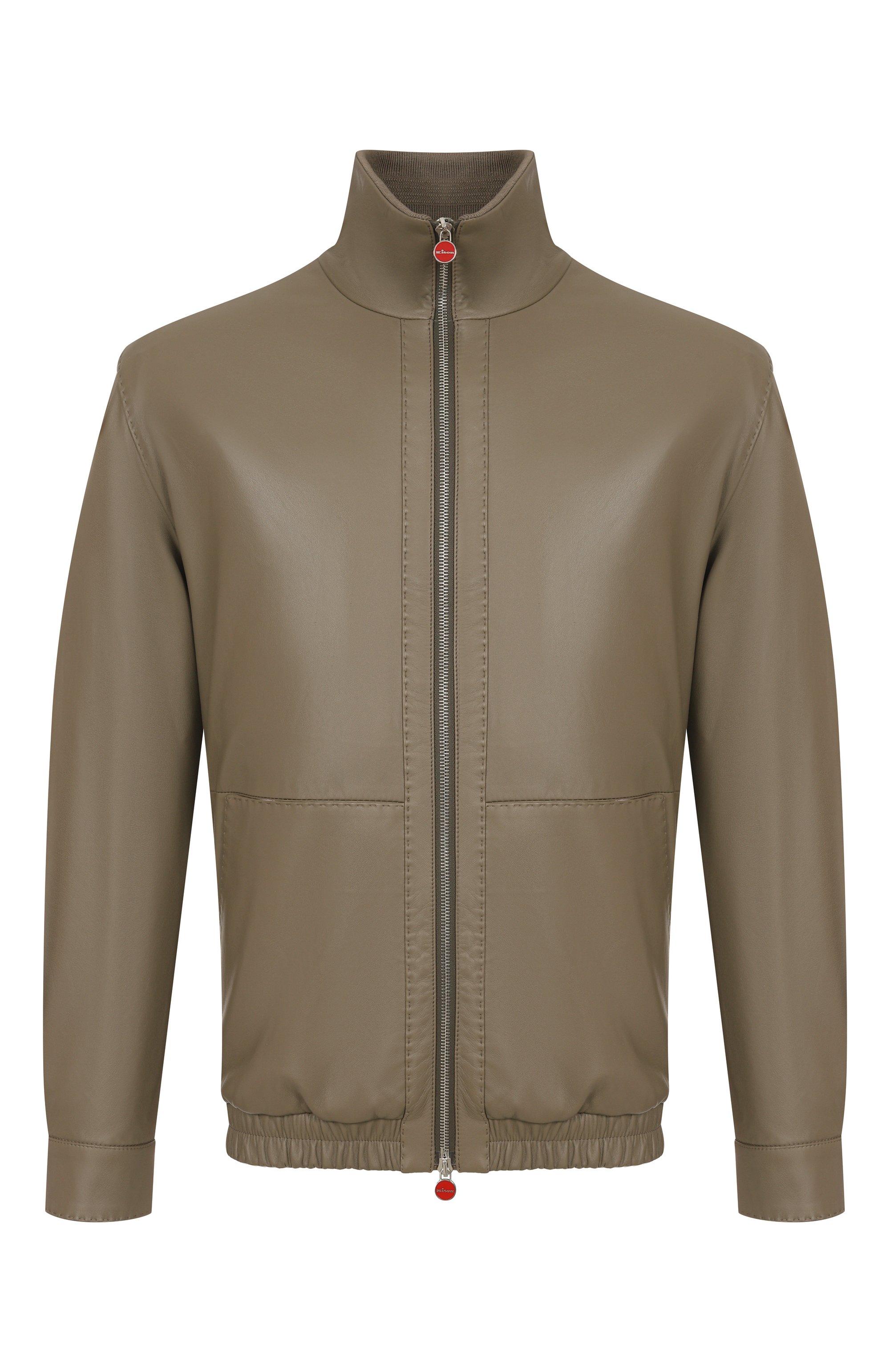 Кожаный бомбер KITON, арт. UW2056V0822F09, фото 1