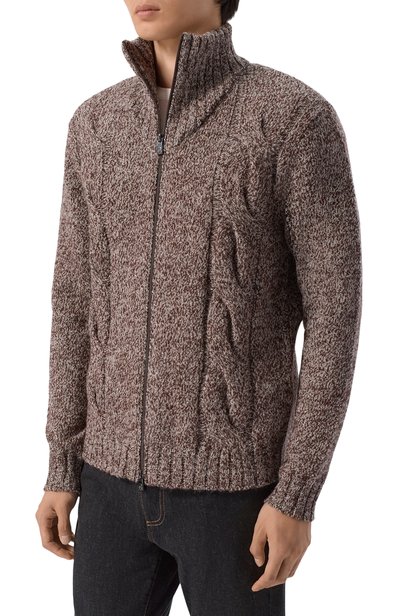 Шерстяной кардиган CORNELIANI, арт. 28M572/2A25109, фото 3