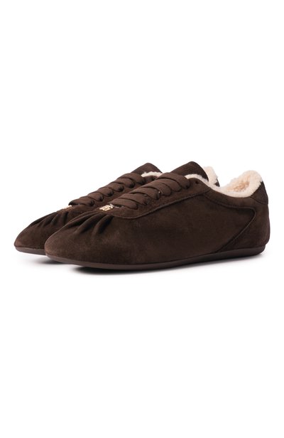 Женские замшевые кеды soft ballet DOLCE & GABBANA, арт. CK2485/A3P05