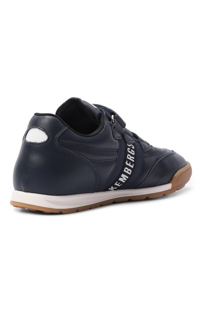 Кожаные кеды DIRK BIKKEMBERGS темно-синего цвета по цене 24200 руб., арт. K4B9-21977-1988_001, фото 3 Кожаные кеды DIRK BIKKEMBERGS, арт. K4B9-21977-1988_001, фото 3