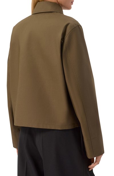 Куртка FENDI хаки цвета по цене 476000 руб., арт. FW5158/B1UE, фото 4 Куртка FENDI, арт. FW5158/B1UE, фото 4