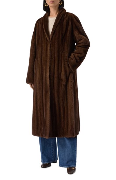 Шуба из меха норки GIULIA GURMAN, арт. 2403DB42, фото 3