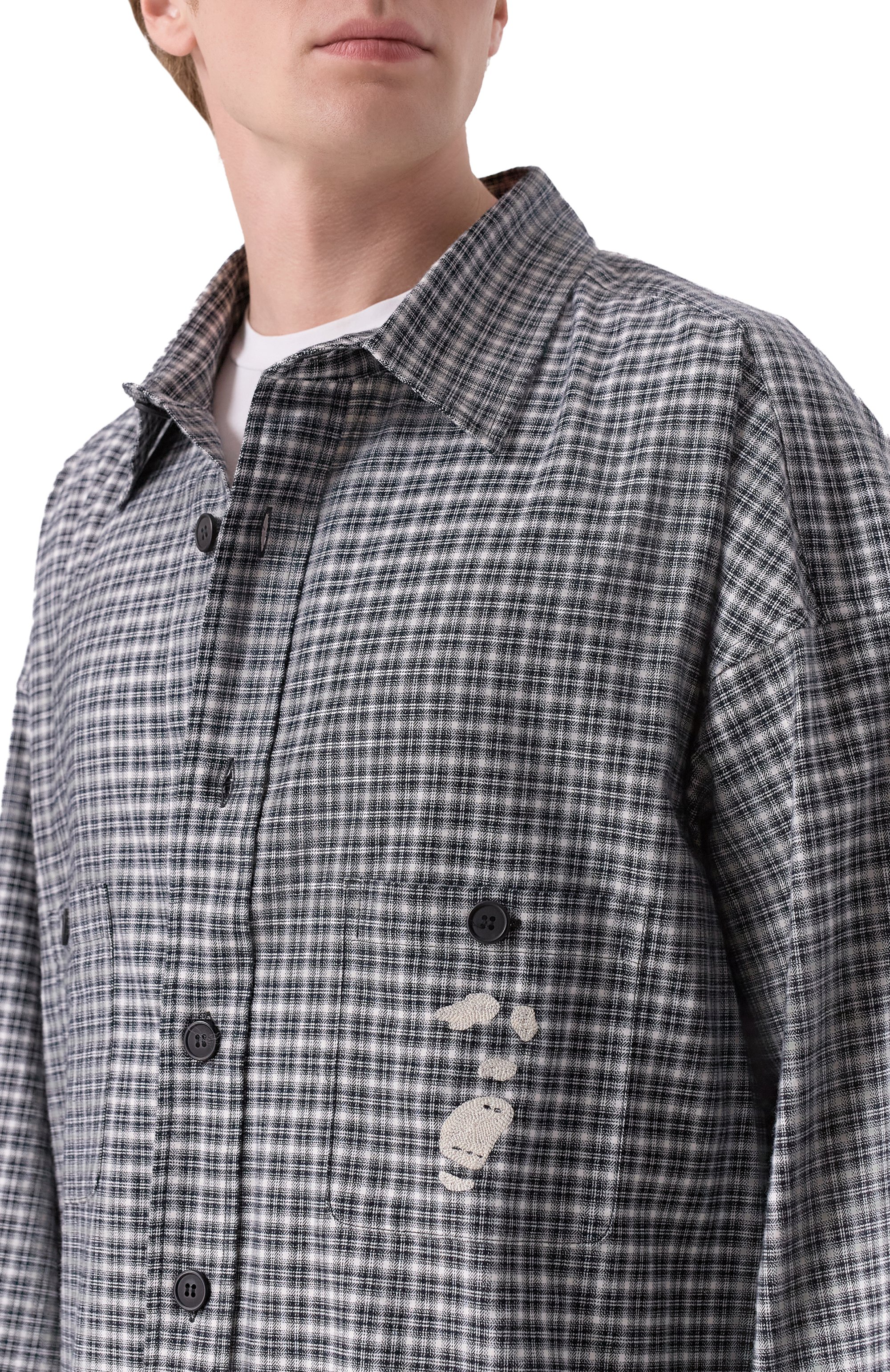 Хлопковая рубашка AN OTHER DATE, арт. F50DMASI065, фото 5