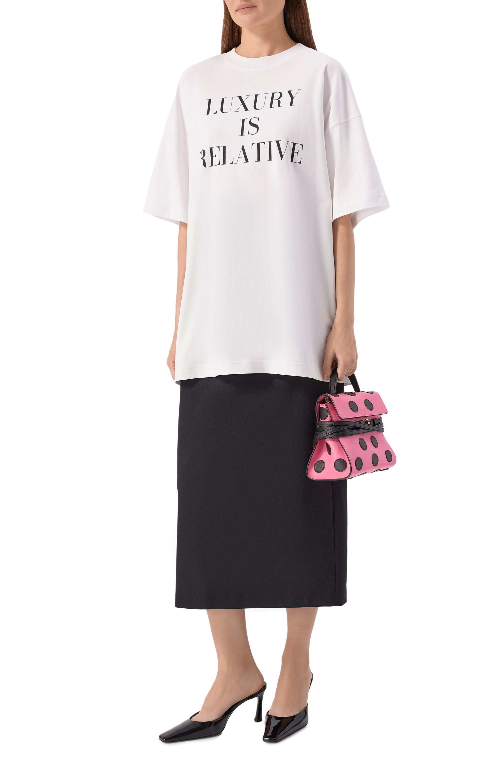 Хлопковая футболка MOSCHINO, арт. A0701/5442, фото 2