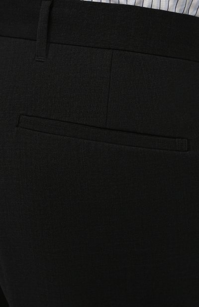 Шерстяные брюки PRADA темно-серого цвета по цене 110000 руб., арт. SPG29-1RII-F0308, фото 5 Шерстяные брюки PRADA, арт. SPG29-1RII-F0308, фото 5
