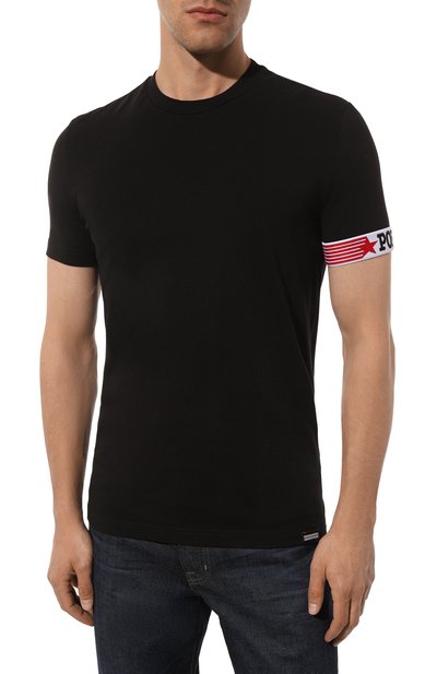 Хлопковая футболка DSQUARED2, арт. D9M3S5300, фото 3