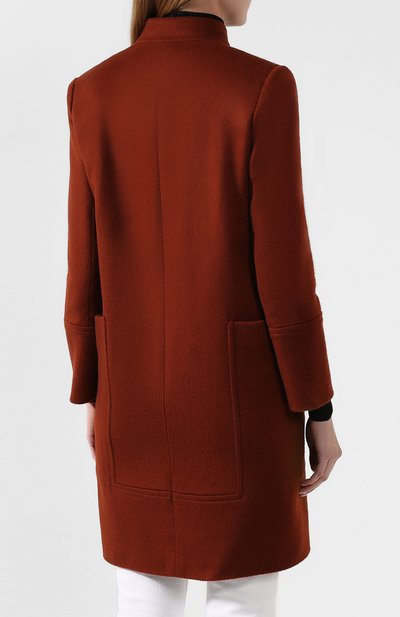 Кашемировое пальто KITON коричневого цвета по цене 445000 руб., арт. D48609K04S54, фото 4 Кашемировое пальто KITON, арт. D48609K04S54, фото 4