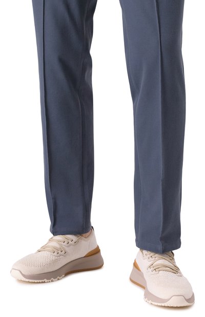 Текстильные кроссовки BRUNELLO CUCINELLI, арт. MZUKIS0250, фото 3