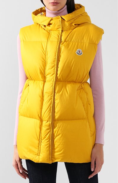 Хлопковый жилет с капюшоном и карманами MONCLER, арт. D2-093-48316-05-54012, фото 3