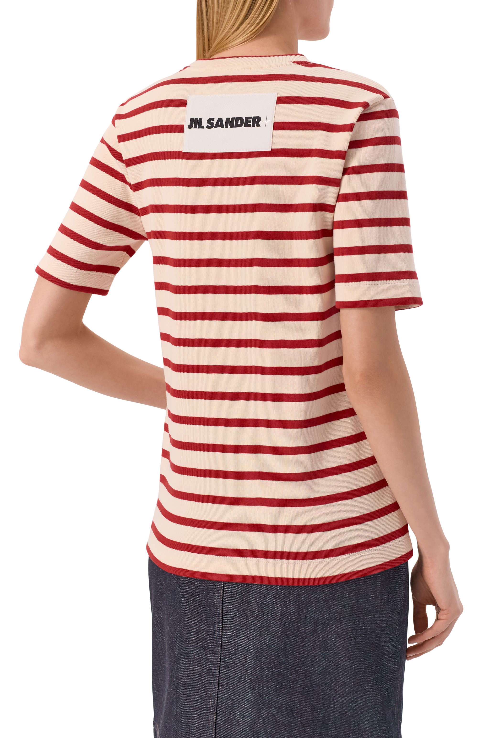 Хлопковая футболка JIL SANDER, арт. J40GC0111/J46497, фото 4