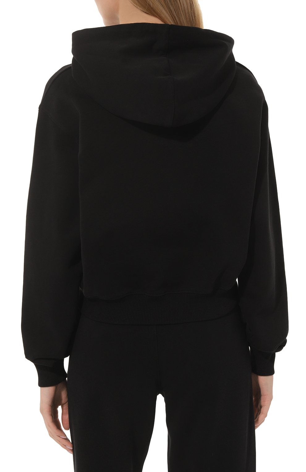 Хлопковое худи OFF-WHITE, арт. OWBB016C99JER0011001, фото 4