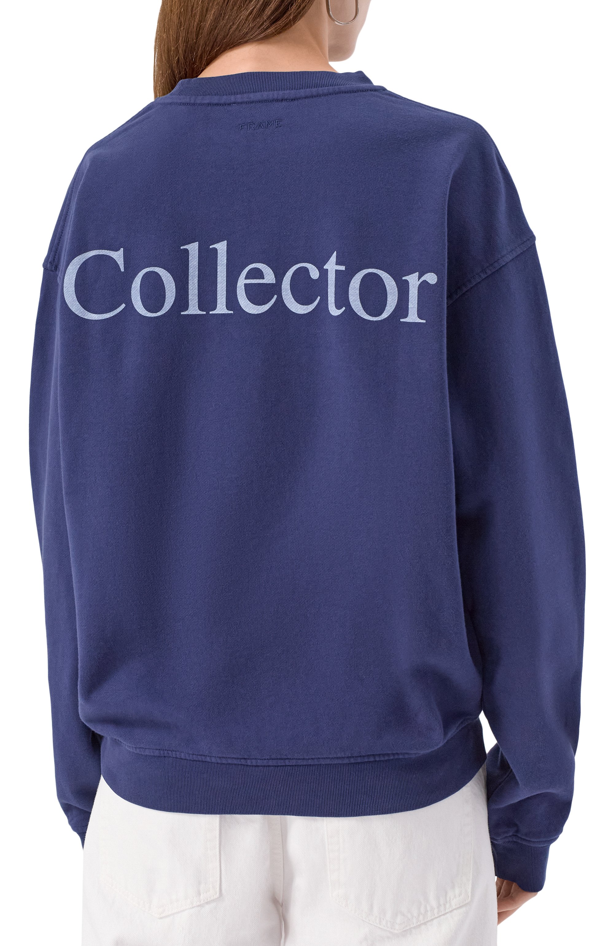 Хлопковый свитшот frame x sotheby's FRAME DENIM, арт. ME25JSS002, фото 4