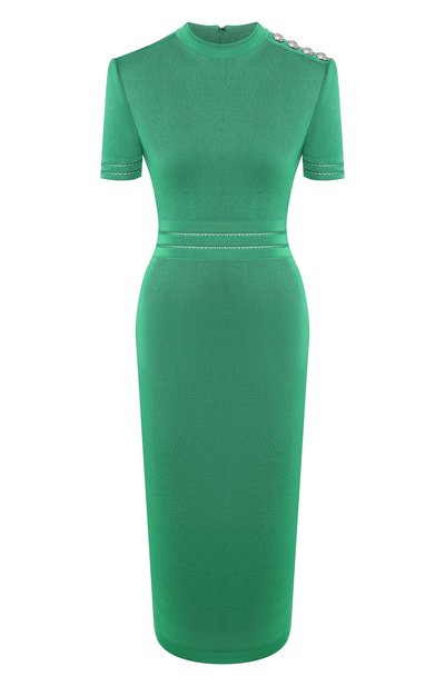 Женское платье из вискозы BALMAIN, арт. TF06581/K107