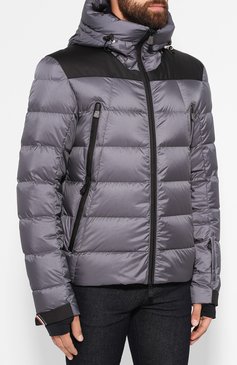 Мужская пуховая куртка camurac MONCLER GRENOBLE темно-серого цвета, арт. E2-097-41928-85-53864 | Фото 3 (Кросс-КТ: Куртка, Пуховик; Мужское Кросс-КТ: пуховик-короткий, Пуховик-верхняя одежда, Верхняя одежда; Рукава: Длинные; Материал внутренний: Не назначено; Материал внешний: Синтетический материал; Материал сплава: Проставлено; Материал подклада: Синтетический материал; Драгоценные камни: Проставлено; Длина (верхняя одежда): Короткие; Материал утеплителя: Пух и перо; Статус проверки: Проверена категория)