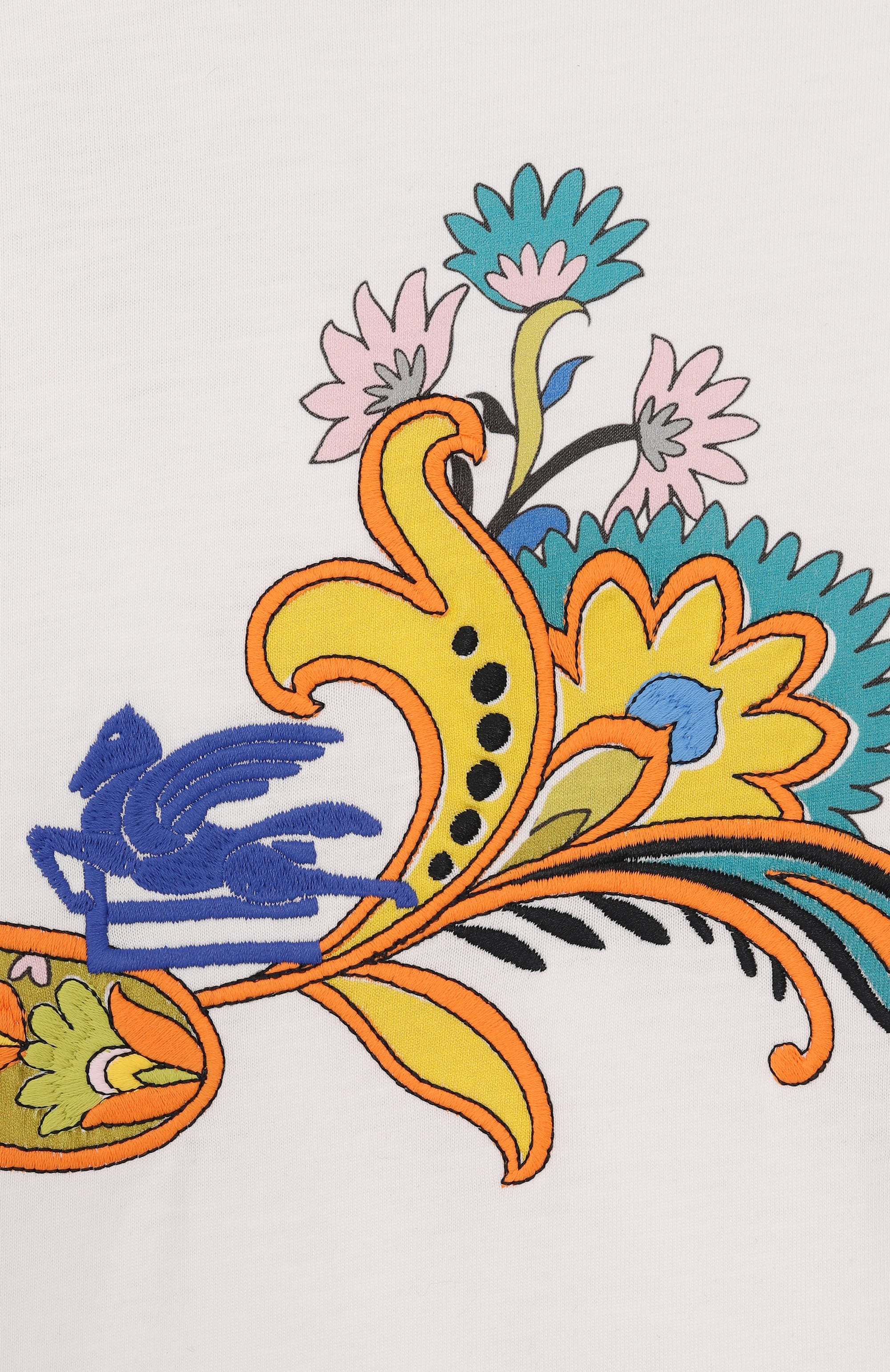 Хлопковая футболка ETRO, арт. GW8A71, фото 3