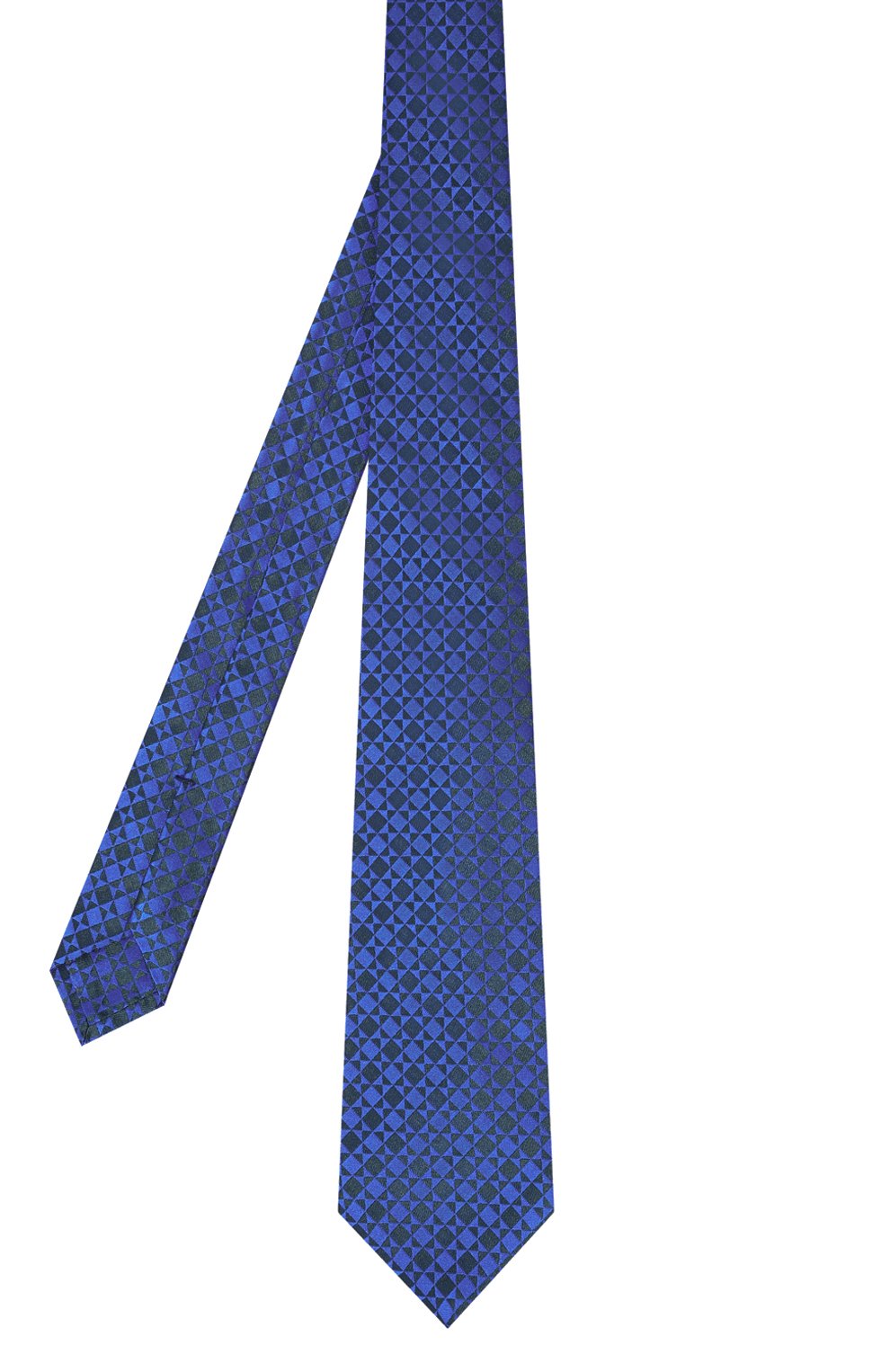 Шелковый галстук KITON синего цвета по цене 29350 руб., арт. UCRVKLC03H15, фото 3 Шелковый галстук KITON, арт. UCRVKLC03H15, фото 3