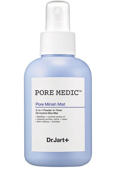 Женский матирующий тоник-спрей с микро-пудрой себорегулирующий pore medic (140ml) DR.JART+, арт. 8809380641016