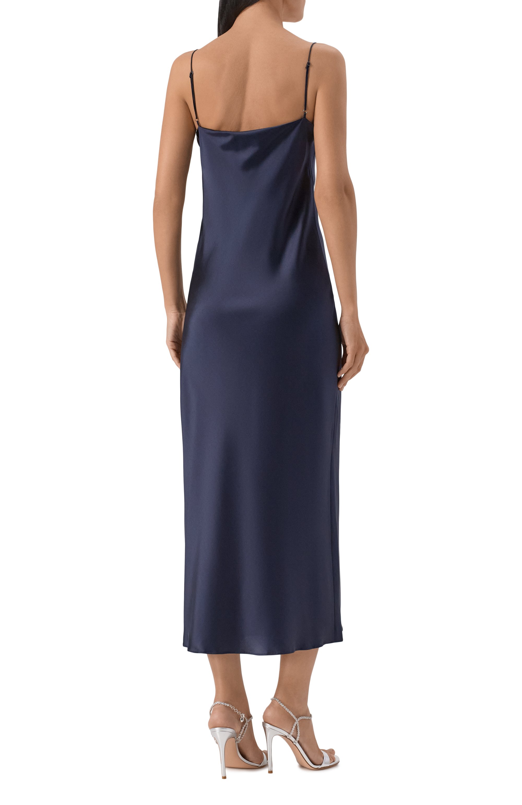 Атласное платье DOROTHEE SCHUMACHER, арт. 049503, фото 4