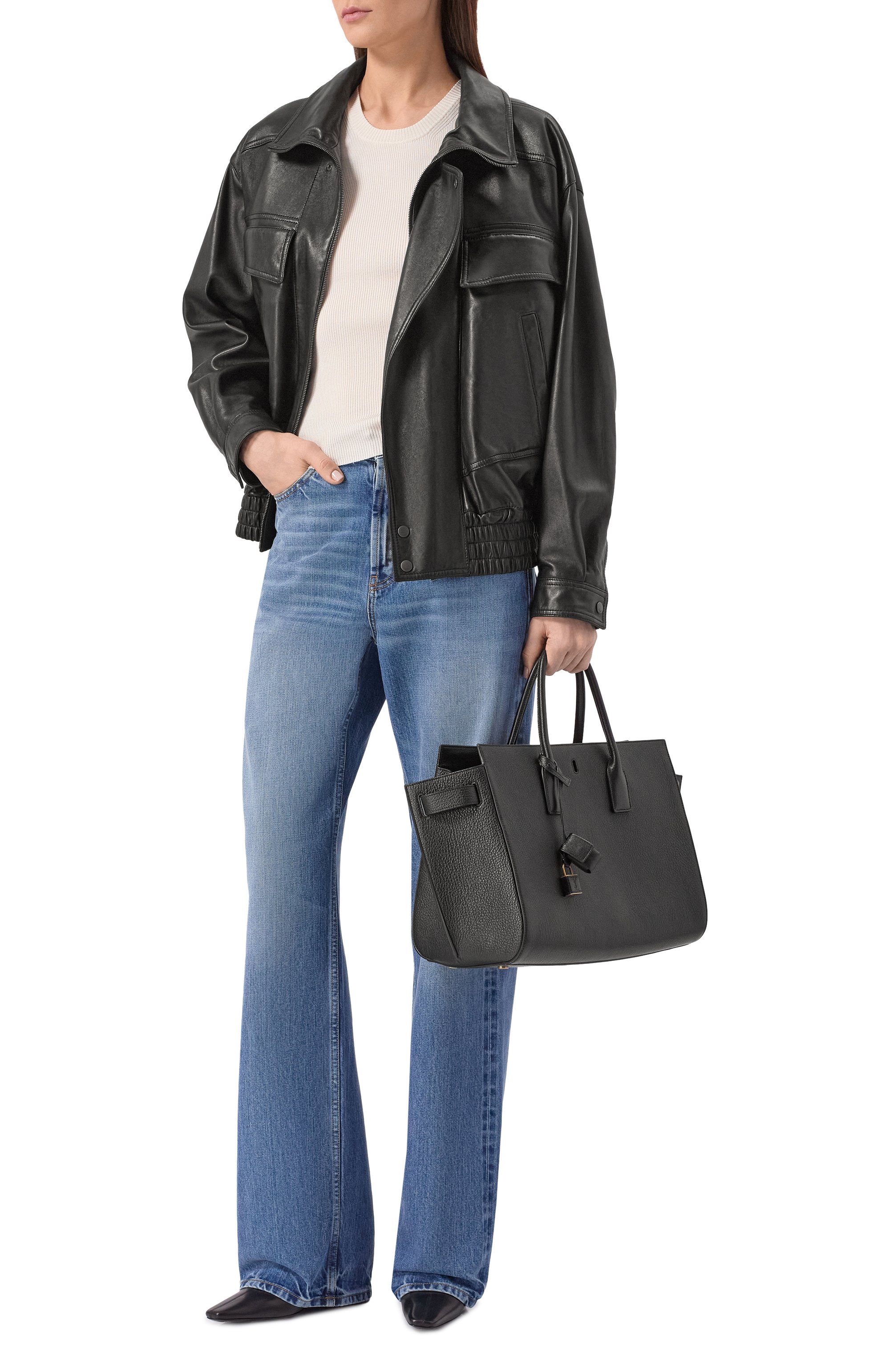 Сумка sac de jour large SAINT LAURENT, арт. 861230/AAGBZ, фото 3