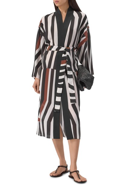 Шелковая туника MAX MARA, арт. OVATTE 2516221059, фото 2