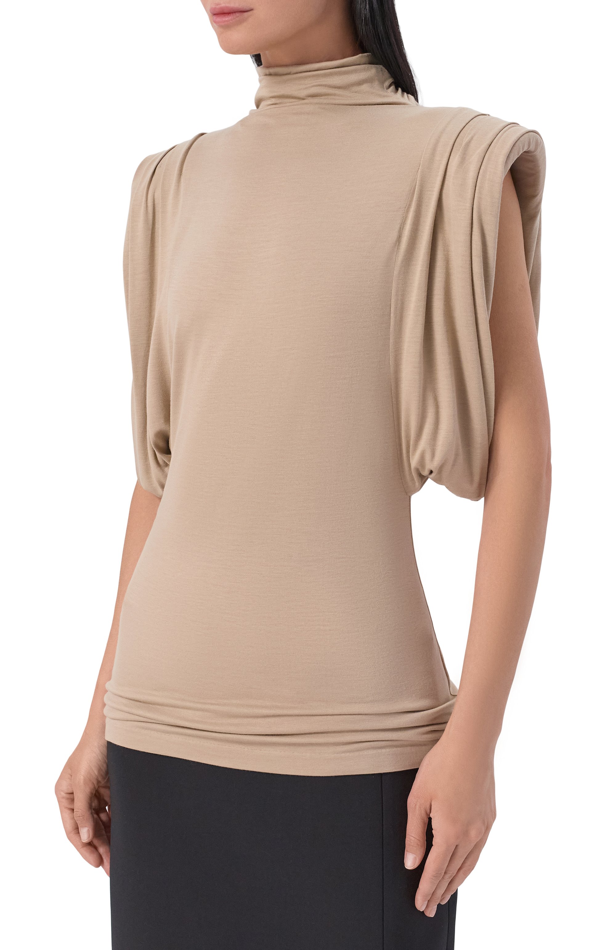 Топ из вискозы и шелка MUGLER, арт. 26S1T008743012, фото 3