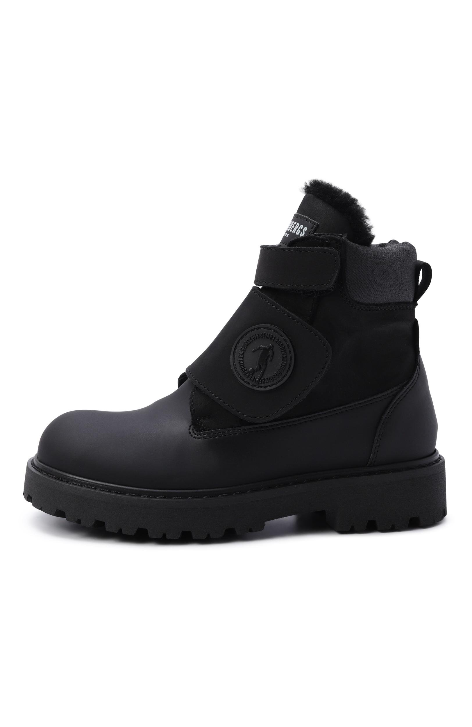 Утепленные ботинки DIRK BIKKEMBERGS черного цвета по цене 31450 руб., арт. K3B5-21990/1859_002, фото 2 Утепленные ботинки DIRK BIKKEMBERGS, арт. K3B5-21990/1859_002, фото 2