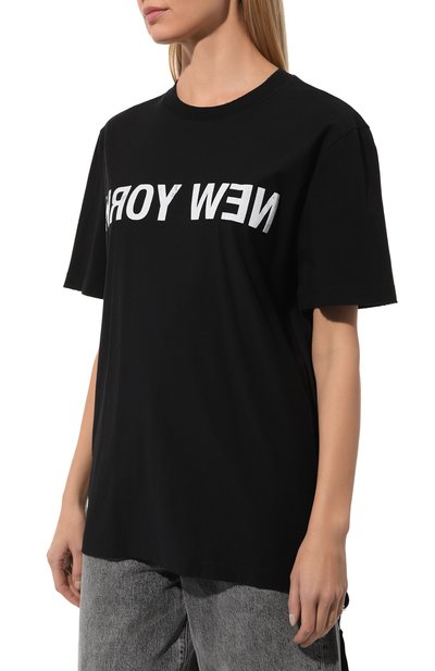 Хлопковая футболка HELMUT LANG, арт. 006HM512, фото 3