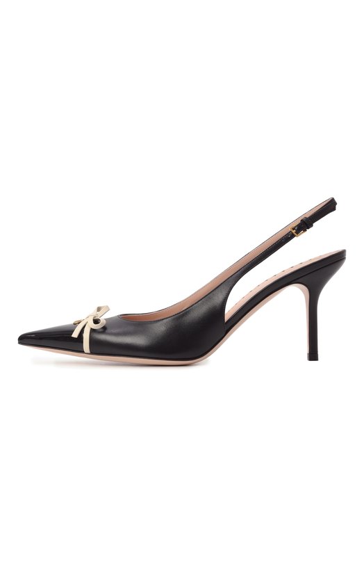 Кожаные туфли Bepointy 80 Valentino 6W2S0LQ1/DAL Чёрный  6W2S0LQ1/DAL Фото 4