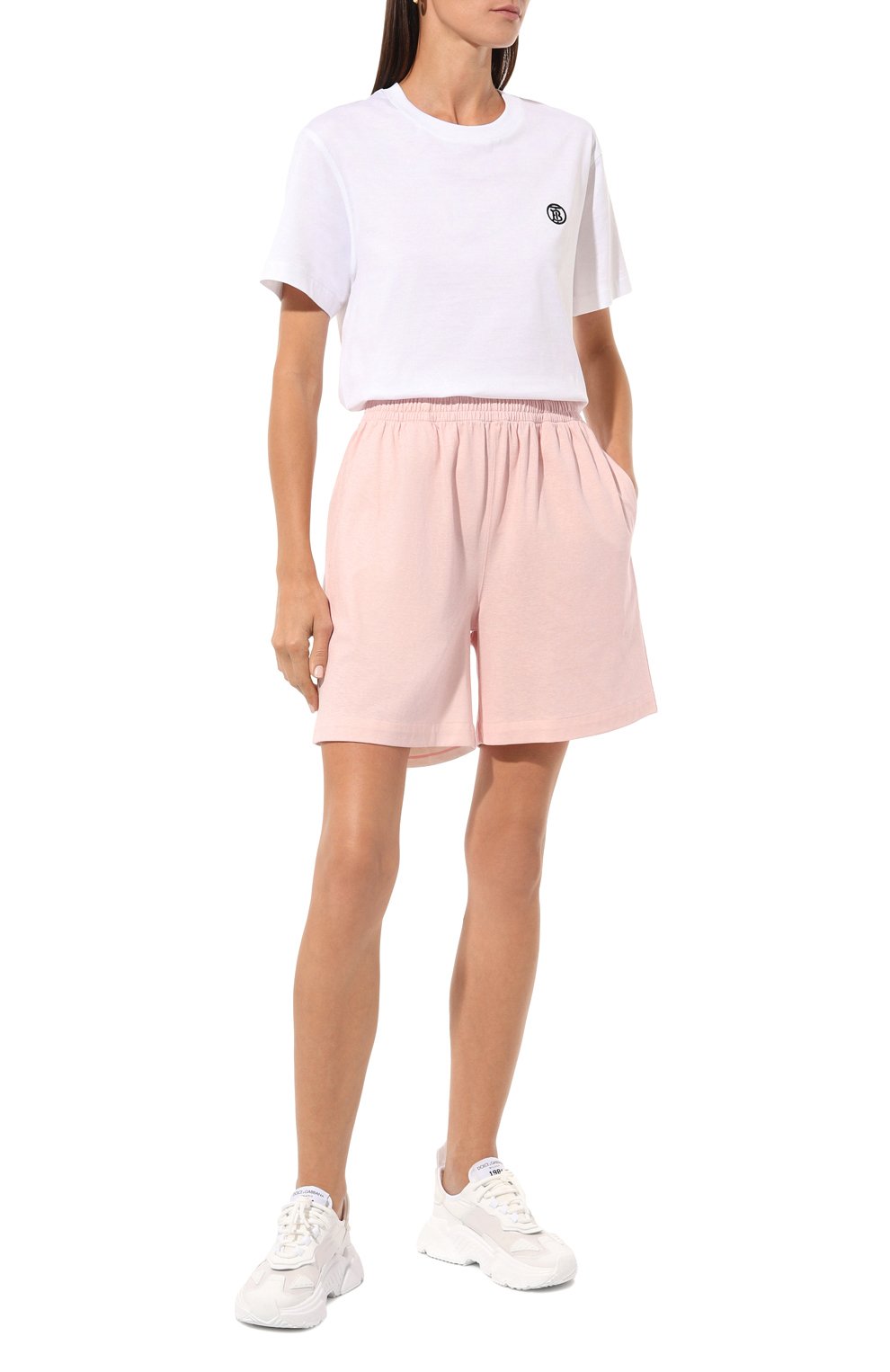 Хлопковые шорты BURBERRY, арт. 8083597, фото 2