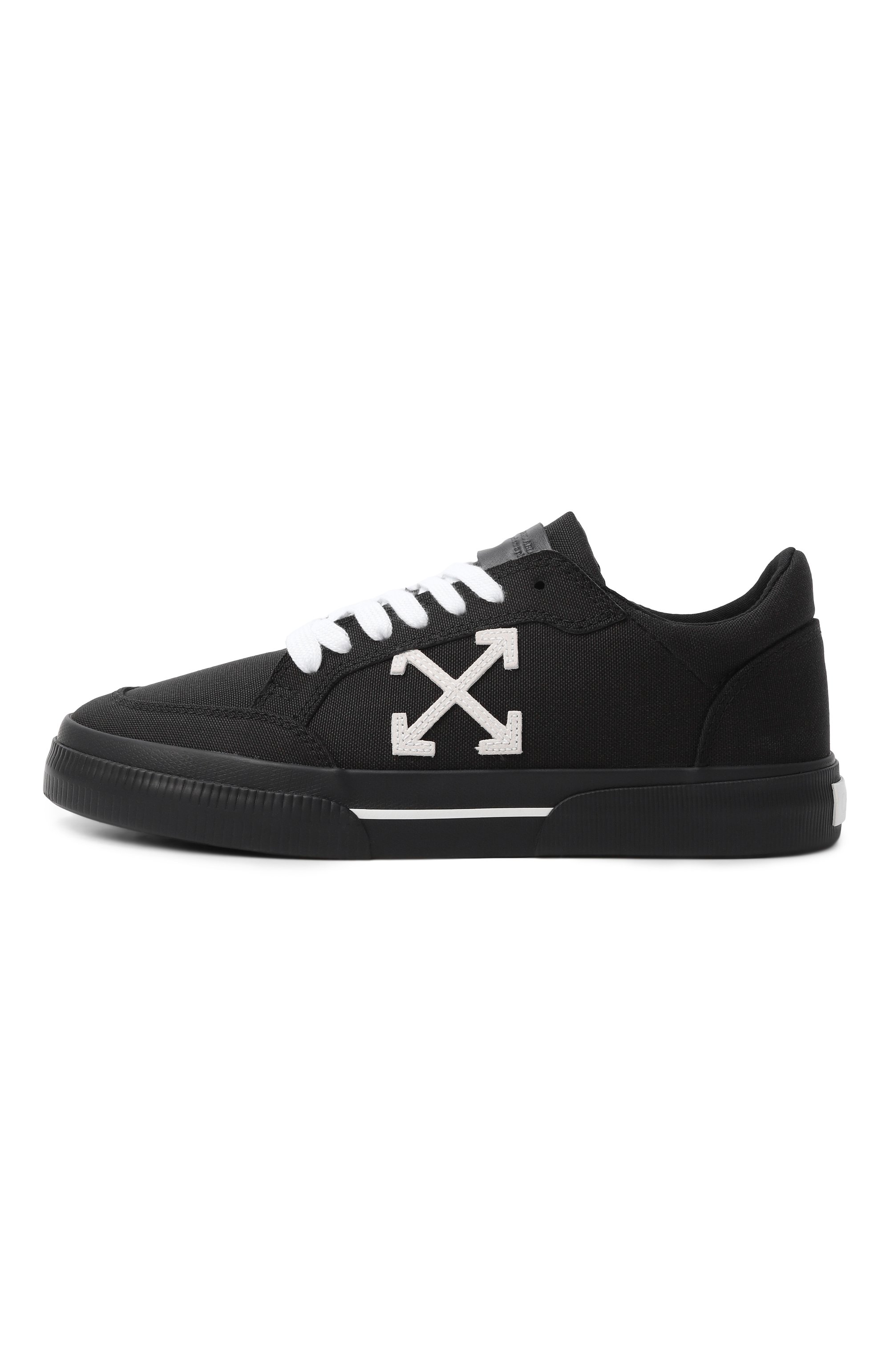 Текстильные кеды new low vulcanized OFF-WHITE, арт. 0WIA288C99FAB002, фото 4