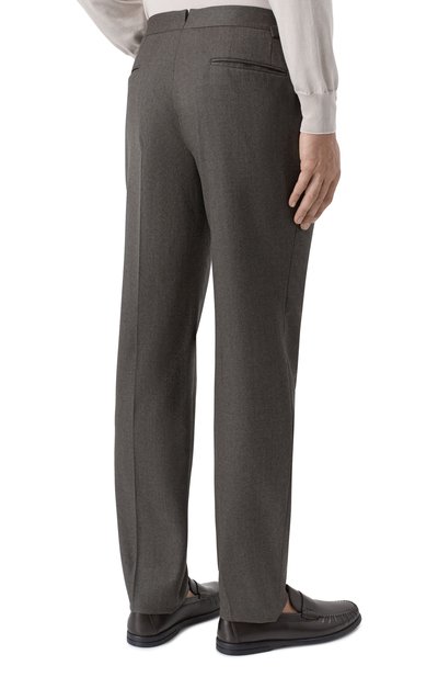 Шерстяные брюки ZEGNA, арт. 75A812/830F21A, фото 4